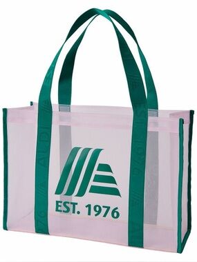 ALDI Gear Mesh Tote Pink, ALDI 50th Tote